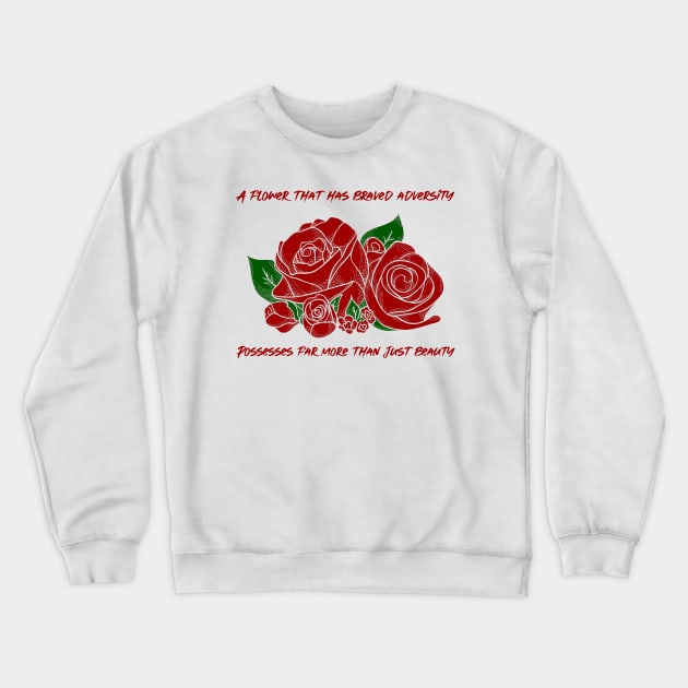 More Than Beauty Crewneck Sweatshirt by My Tribe Apparel